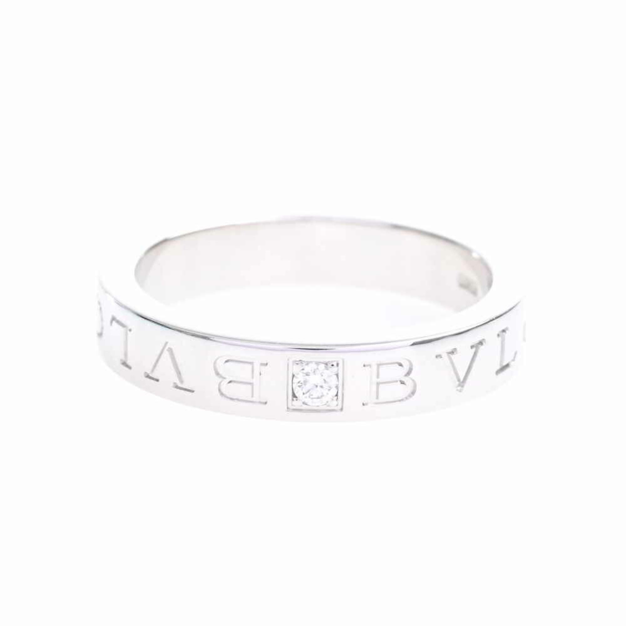 Bvlgari Bvlgari K18wg 1pd Ring Diamond Ladies